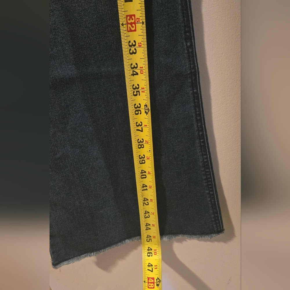 Knox Rose Blue Flare Jeans - Picture 7 of 11